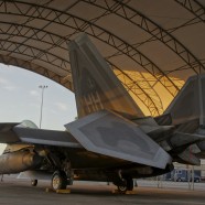 F-22 Raptors Participating in ‘Red Flag’ Exercise.