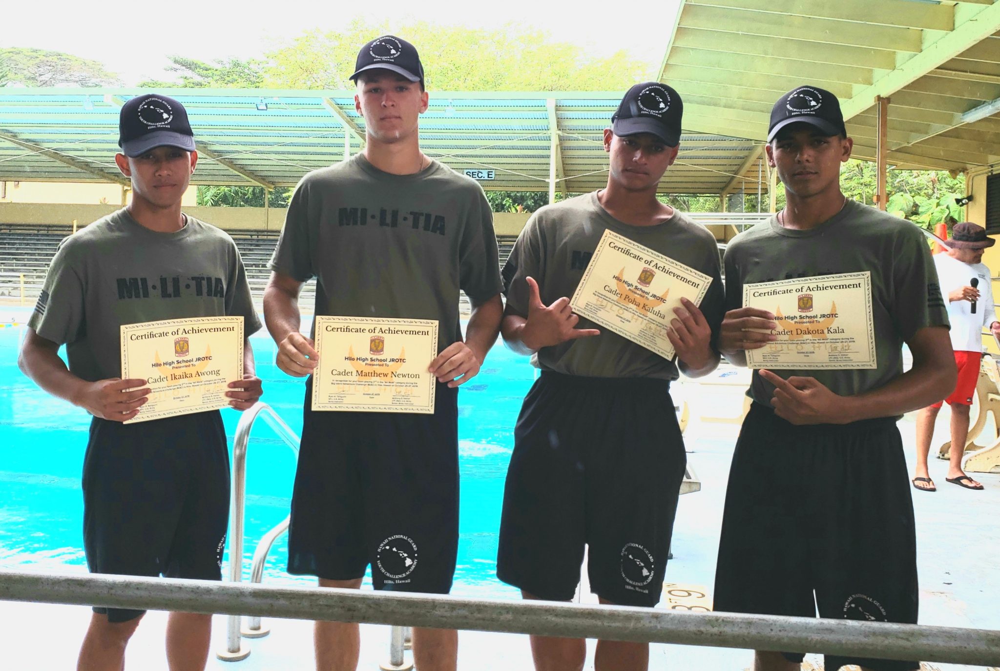 Youth Challenge Academy Class 18 Hilo