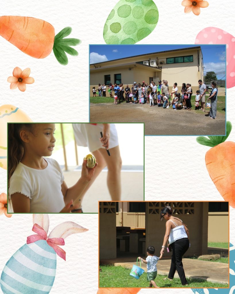 photo collages from the Easter event