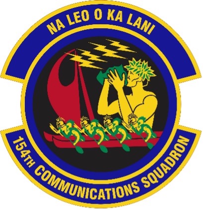 154th Communications Flight logo