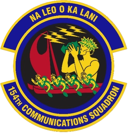154th Communications Flight logo