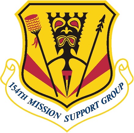 154th Mission Support Group logo