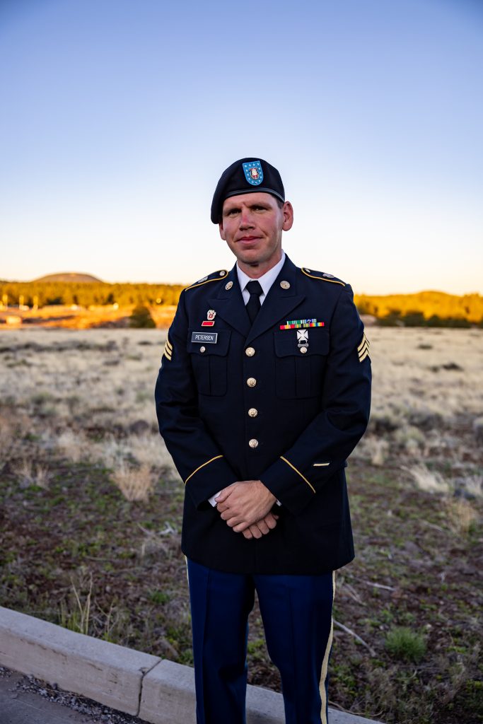 U.S. Army Spc. Vu Nguyen, a cavalry scout assigned to Bravo Troop, 1st Squadron, 299th Cavalry Regiment, 29th Infantry Brigade Combat Team, Hawaii Army National Guard, poses for a photo during the Region VII Best Warrior Competition (BWC) 2025 at Camp Navajo, Arizona, May 15, 2025. The region-level BWC highlights the adaptability, resilience and lethal precision of our forces, reaffirming the National Guard citizen-Soldiers’ unwavering readiness for every mission. Competitors from Arizona, California, Colorado, Guam, Hawaii, Nevada, New Mexico and Utah National Guards battled it out in physically and mentally challenging events to determine Region VII Soldier of the Year and Noncommissioned Officer of the Year. (U.S. Army National Guard photo by Staff Sgt. Lianne M. Hirano)