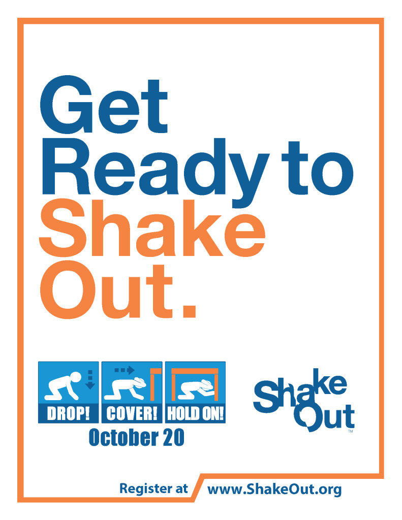 Great Shake Out 2025 Jenny Carlina