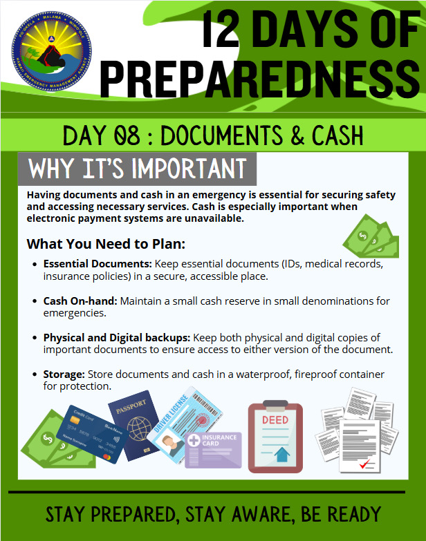 12 Days of Preparedness