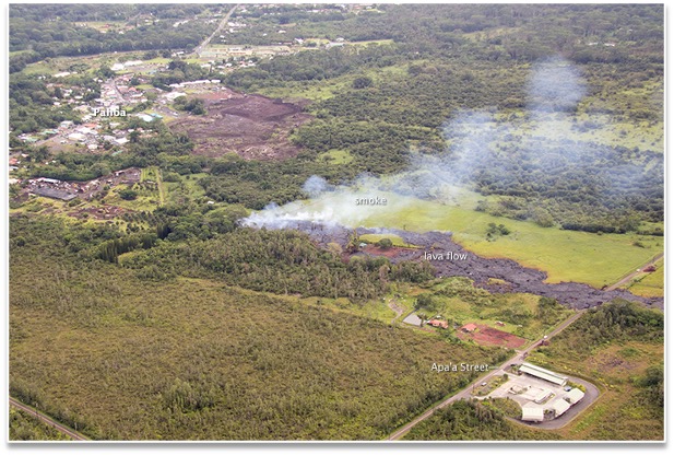 Kīlauea, 2014 –Pāhoa Town