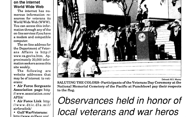 1995 Winter Hawaiʻi Veteran