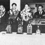 The photo above was taken at the 1984 Hawai‘i Army National Guard Officer Candidate School graduation.