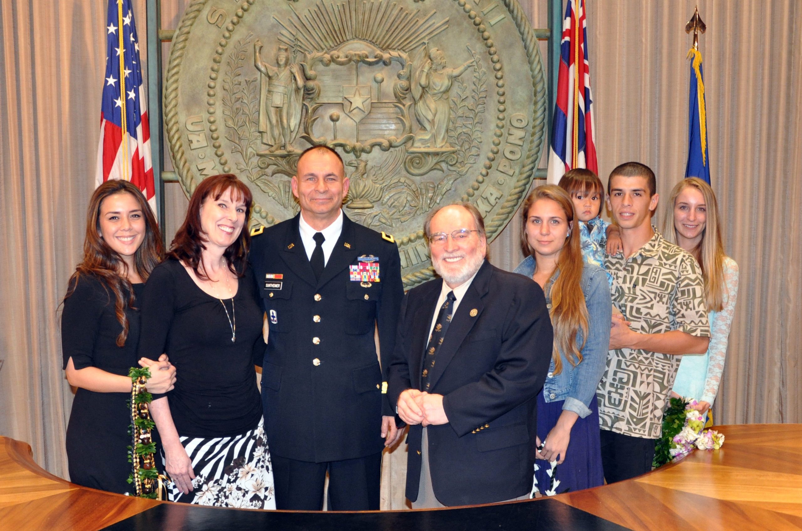 BG Bryan Suntheimer Pinning