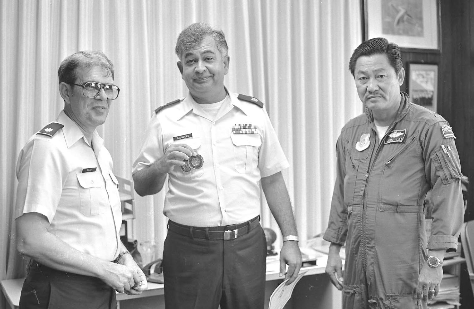 Check Six – Early 1980s: Richard Sanders Awarded Master Recruiter Badge