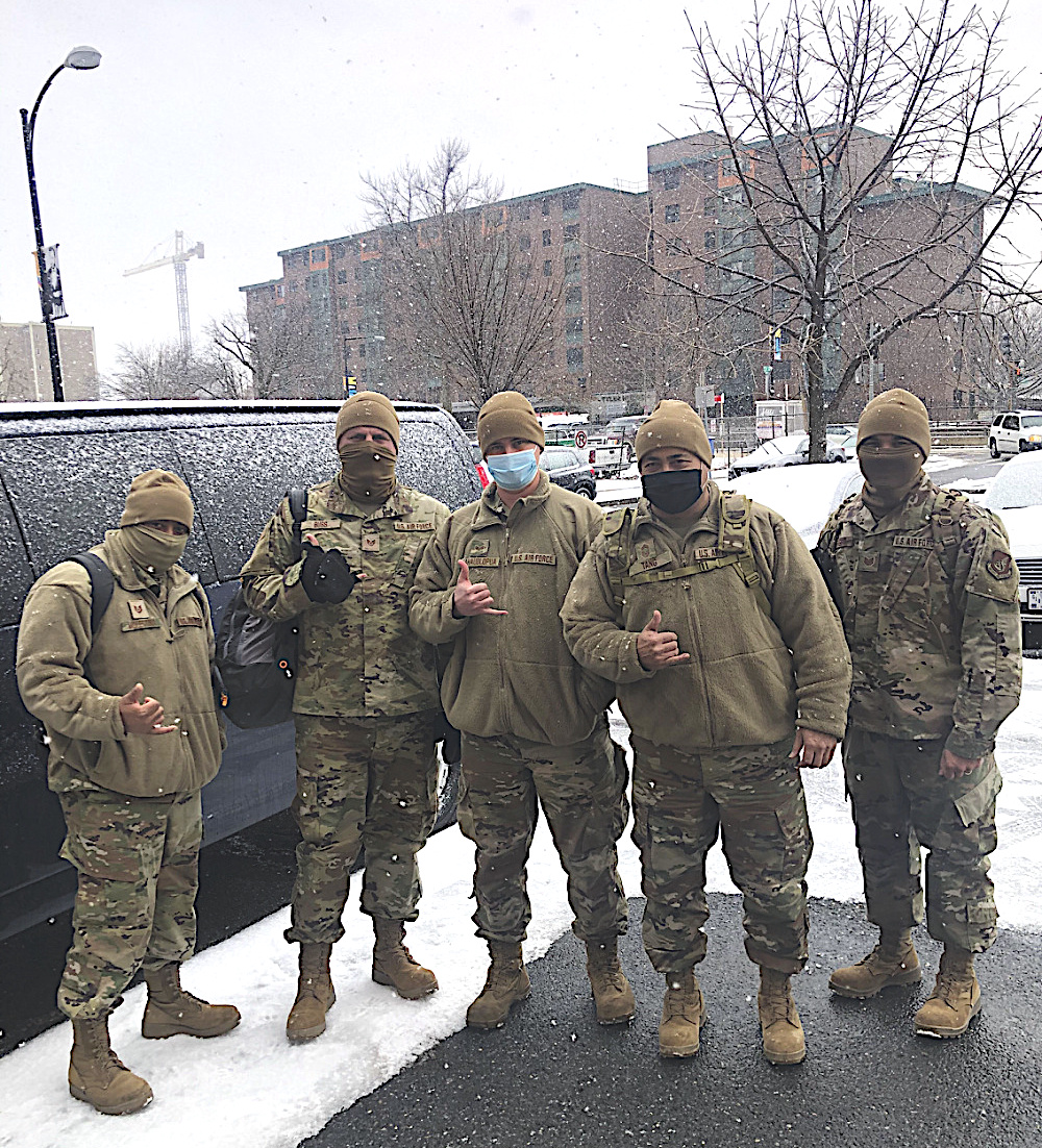 154th Logistics Readiness Squadron Airmen continue logistics support in D.C.