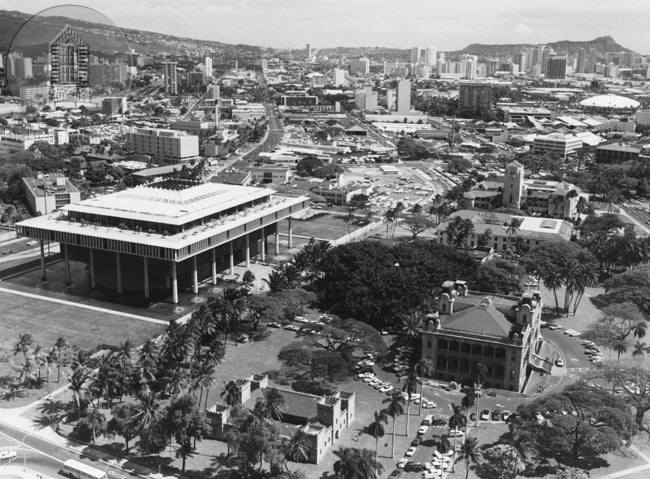 Check Six – 1969: Hawaii State Capitol Dedicated