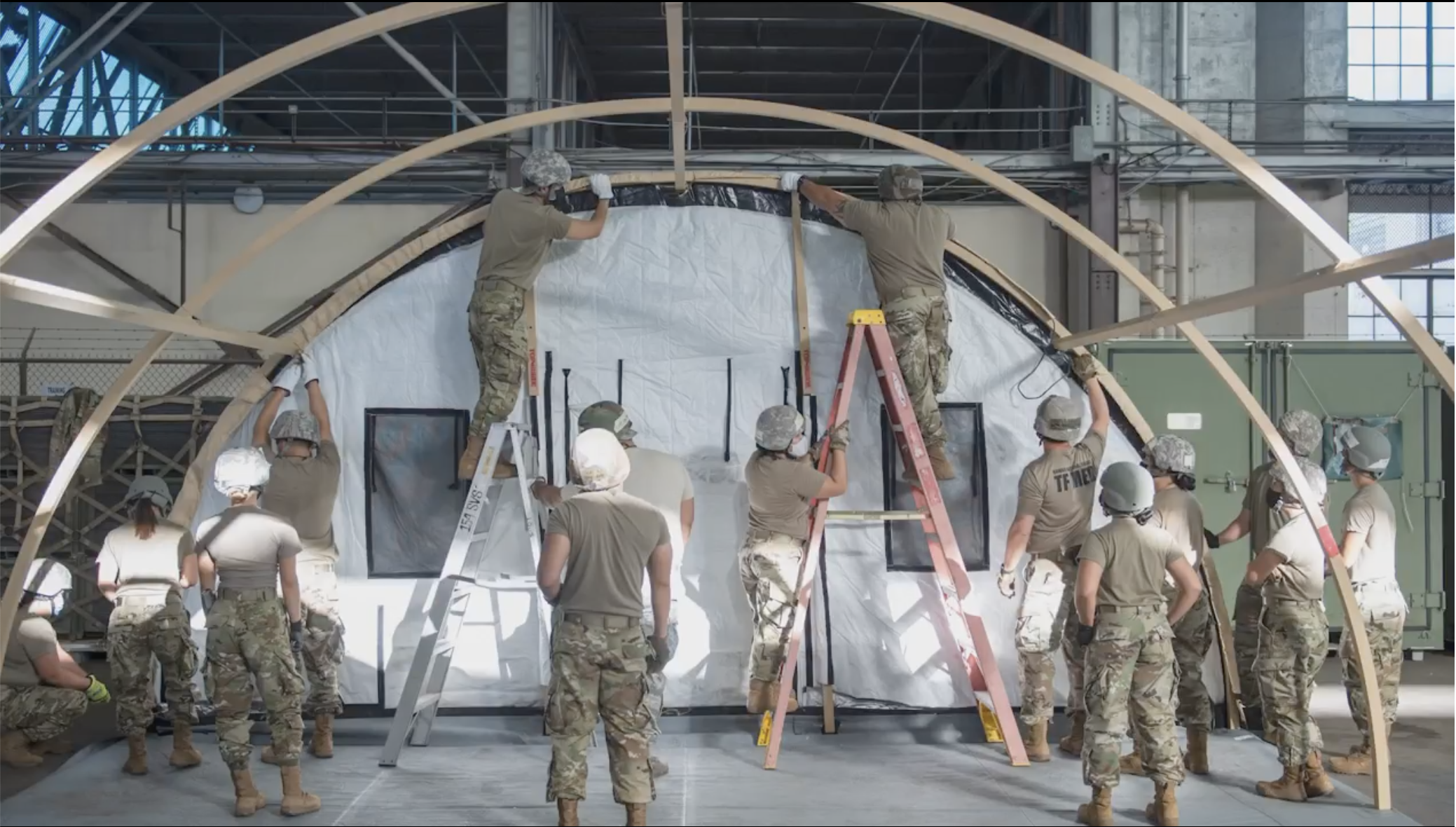 154th Force Support Squadron Home Station Readiness Training