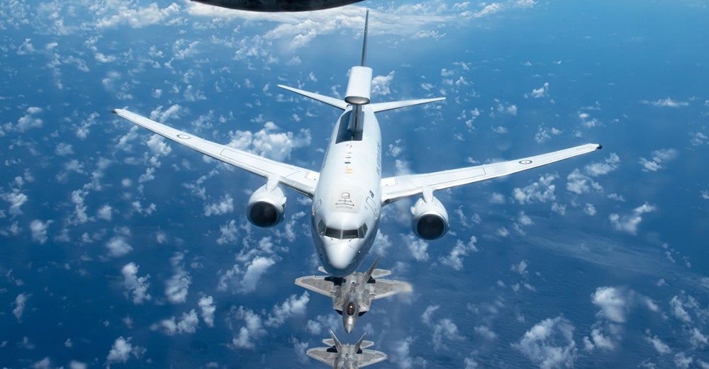 Hawaiian Raptors fly with RAAF for exercise Pacific Edge 21