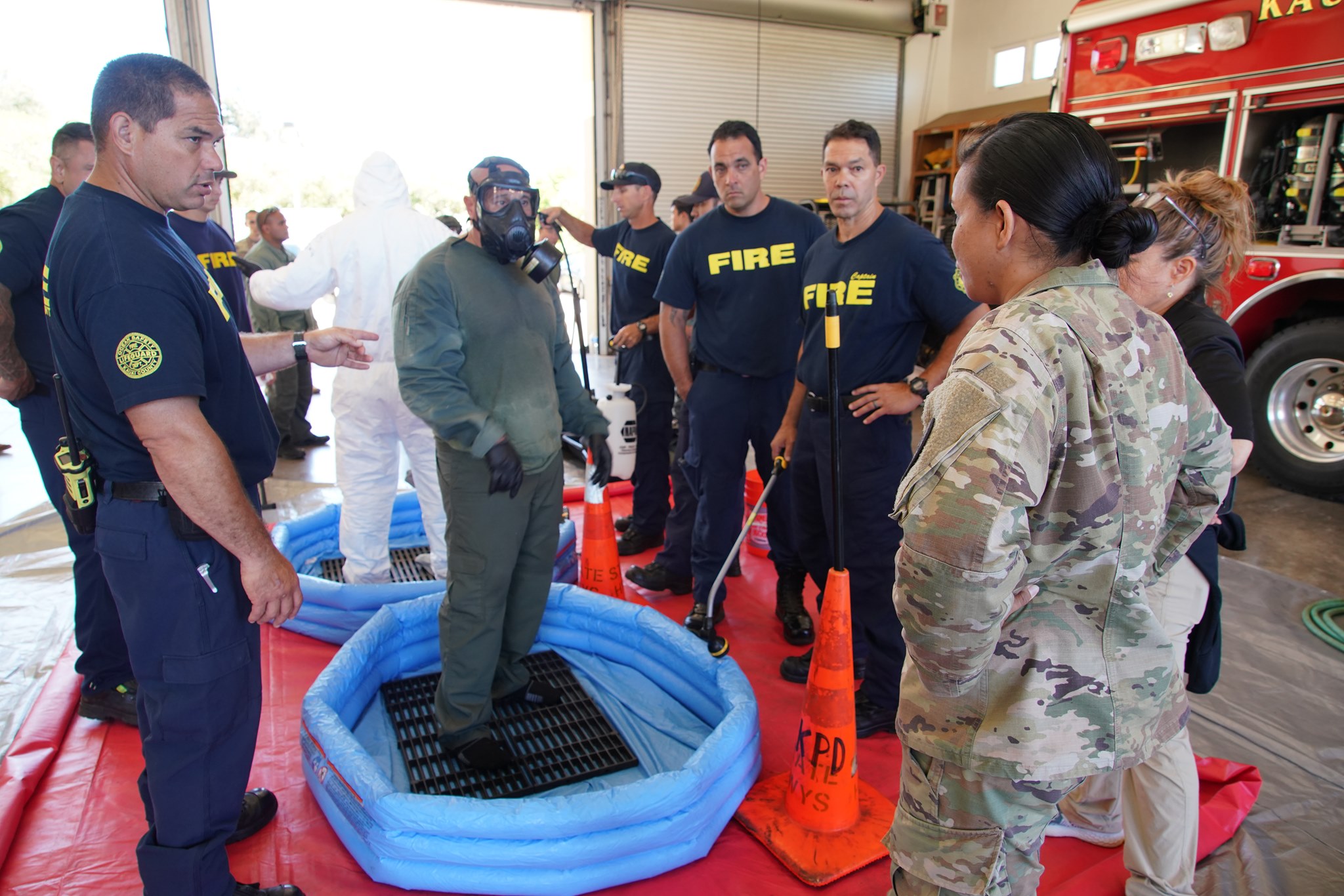 93 WMD-CST Trains with Kauai First Responders