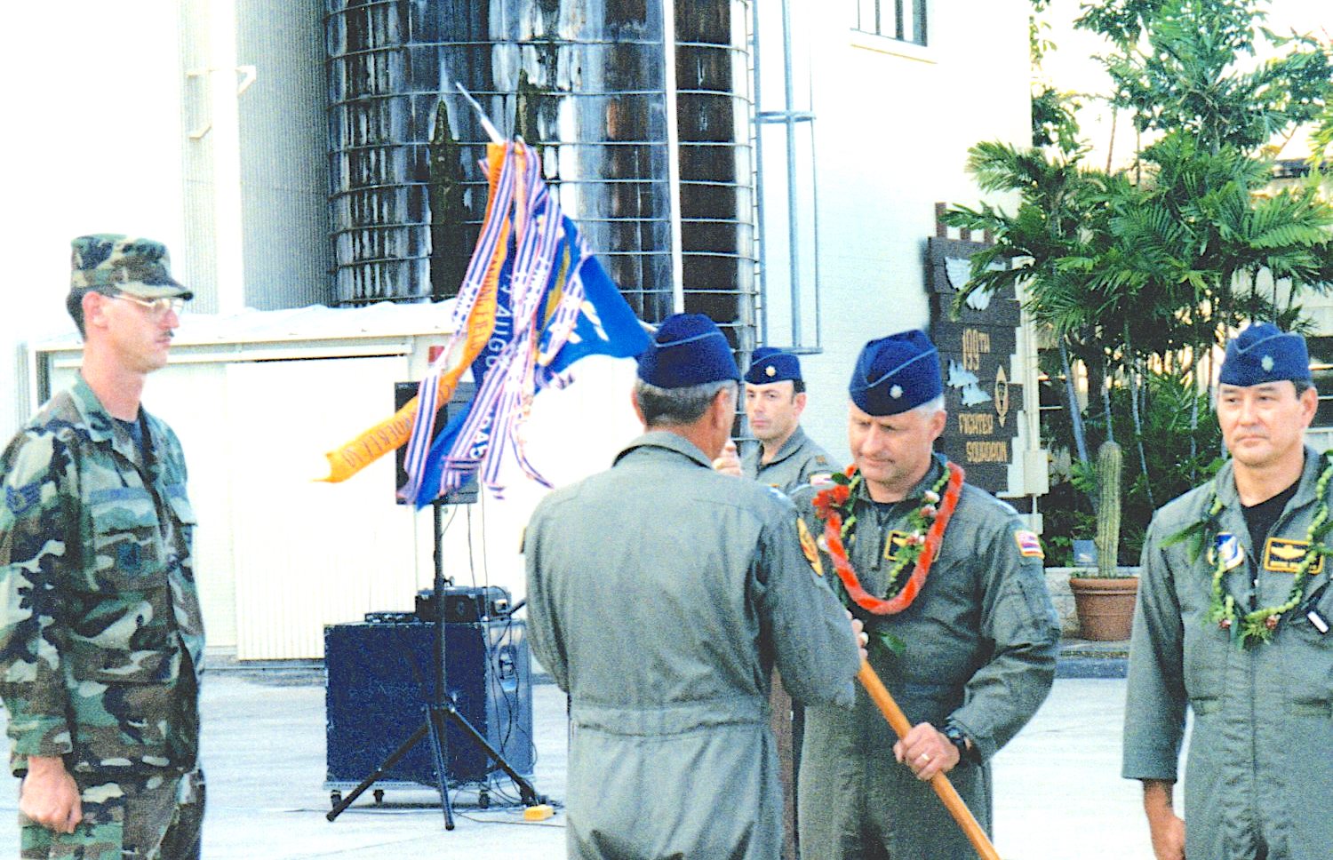Check Six – 1998: 199th Fighter Squadron Change of Command