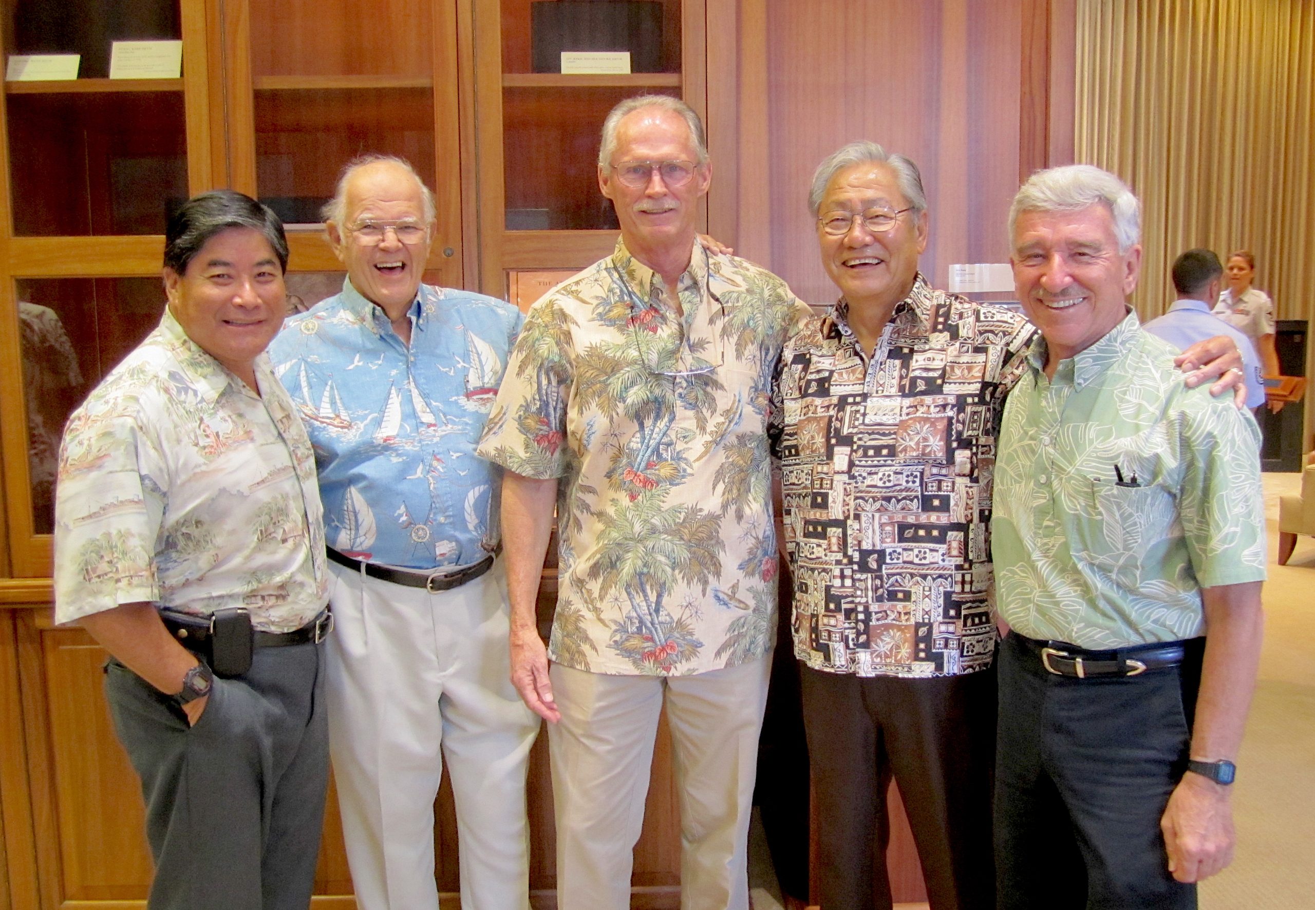 Check Six – 2012: Two 154th Commanders and Friends