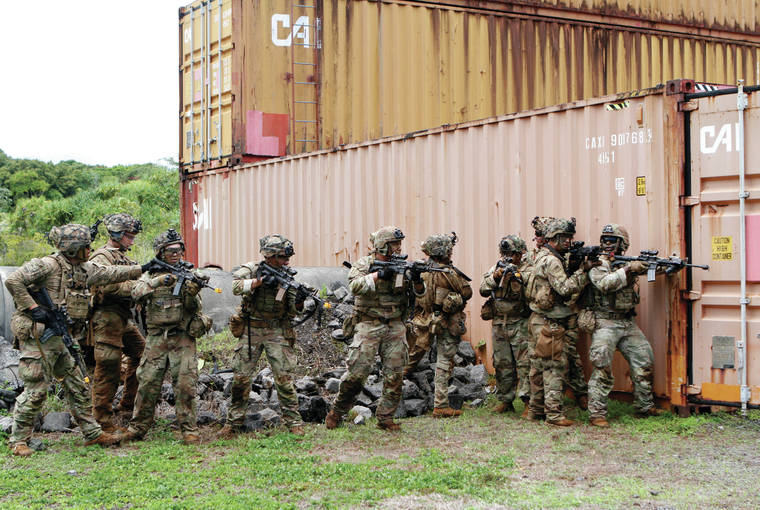 Keaukaha hosts Army field training