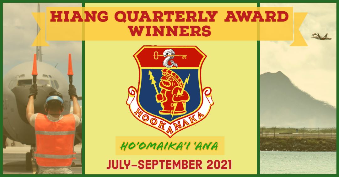 HIANG Quarterly Award Winners