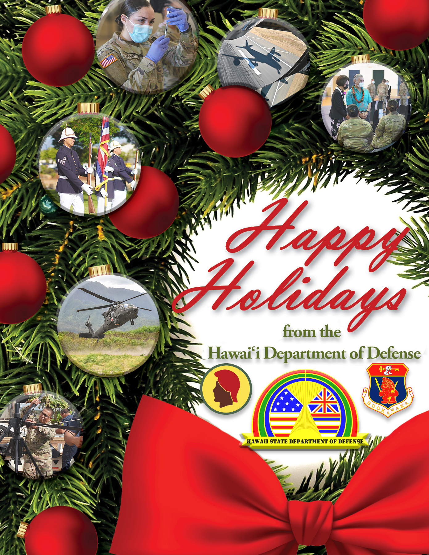 Happy Holidays from the Hawaii National Guard