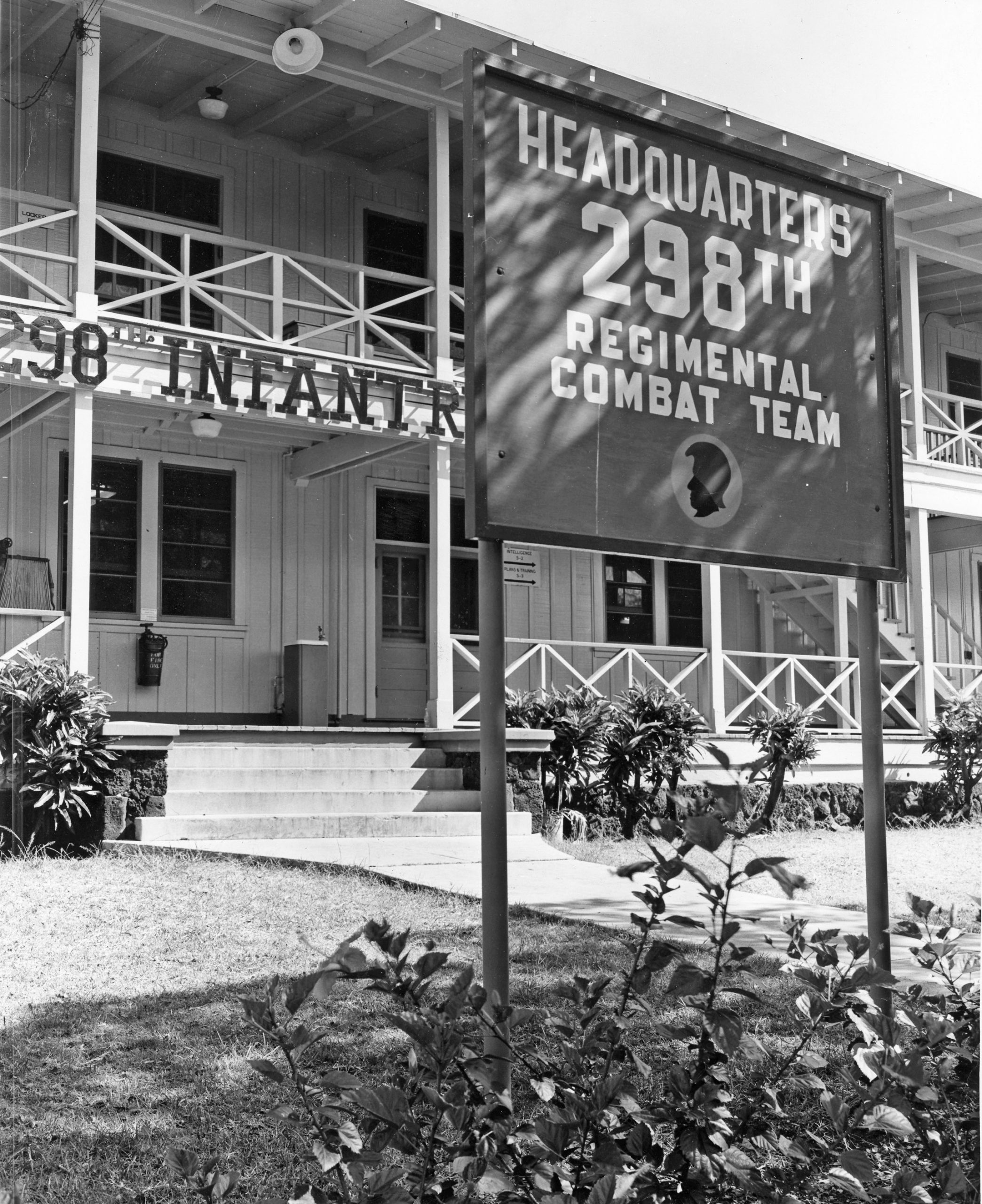 Check Six – 1954: 298th Regimental Combat Team Headquarters