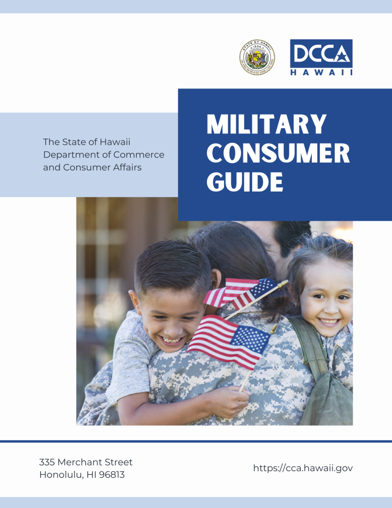 Hawaii Military Consumer Guide