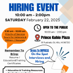 Department of Labor and Industrial Relations to Host Job Fair in Hilo