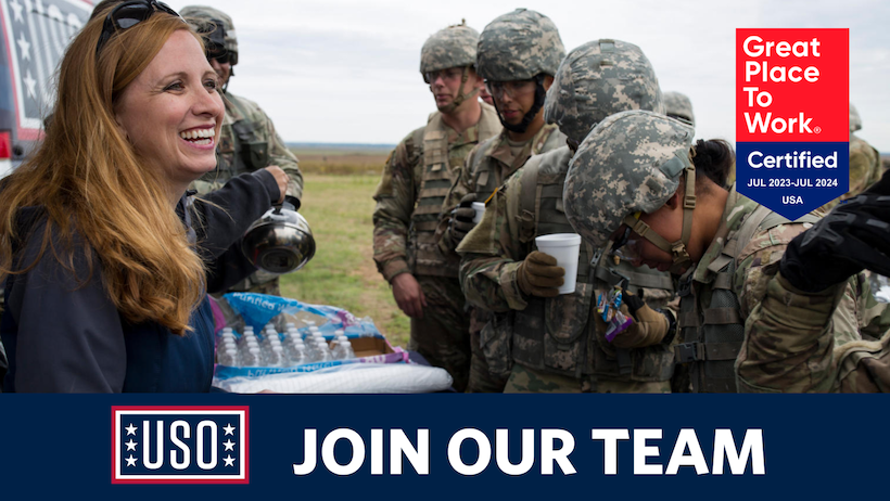 The USO Hawaii team is hiring!