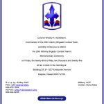 2025 29th Infantry Brigade Combat Team's Memorial Day Ceremony