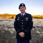 U.S. Army Sgt. Christopher Petersen, a network communications systems specialist assigned to Charlie Company, 227th Brigade Engineer Battalion, 29th Infantry Brigade Combat Team, Hawaii Army National Guard, poses for a photo during the Region VII Best Warrior Competition (BWC) 2025 at Camp Navajo, Arizona, May 15, 2025. The region-level BWC highlights the adaptability, resilience and lethal precision of our forces, reaffirming the National Guard citizen-Soldiers’ unwavering readiness for every mission. Competitors from Arizona, California, Colorado, Guam, Hawaii, Nevada, New Mexico and Utah National Guards battled it out in physically and mentally challenging events to determine Region VII Soldier of the Year and Noncommissioned Officer of the Year. (U.S. Army National Guard photo by Staff Sgt. Lianne M. Hirano)