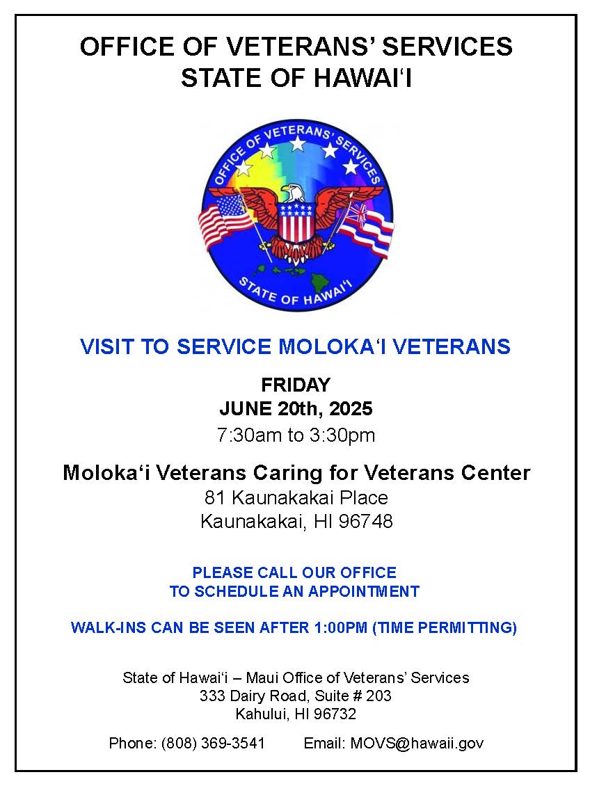 2025 OVS Molokai Visit