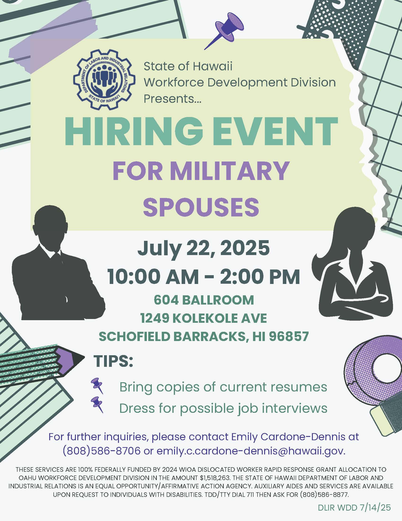 2025 Military Spouse Hiring Event