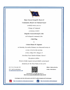 2026 154th Wing Change of Command