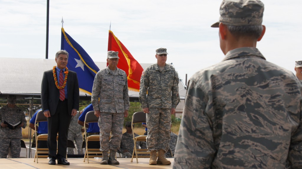2015 Hawaii National Guard Transfer of Authority Ceremony