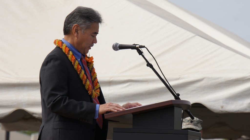 2015 Hawaii National Guard Transfer of Authority Ceremony