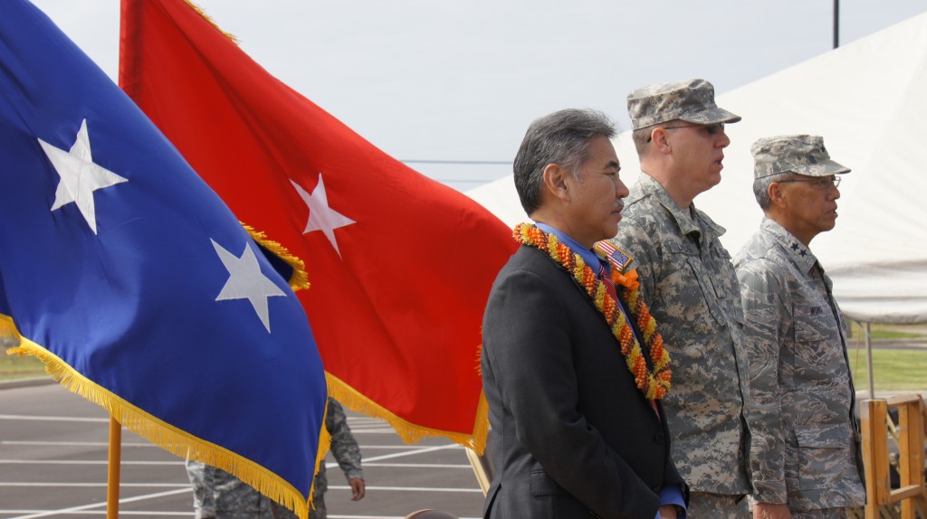 2015 Hawaii National Guard Transfer of Authority Ceremony