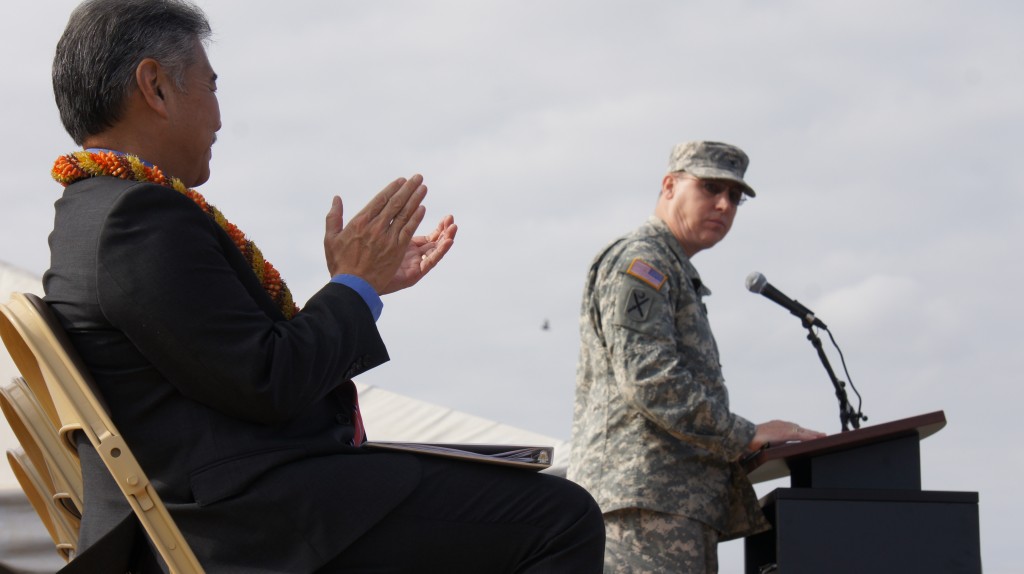 2015 Hawaii National Guard Transfer of Authority Ceremony