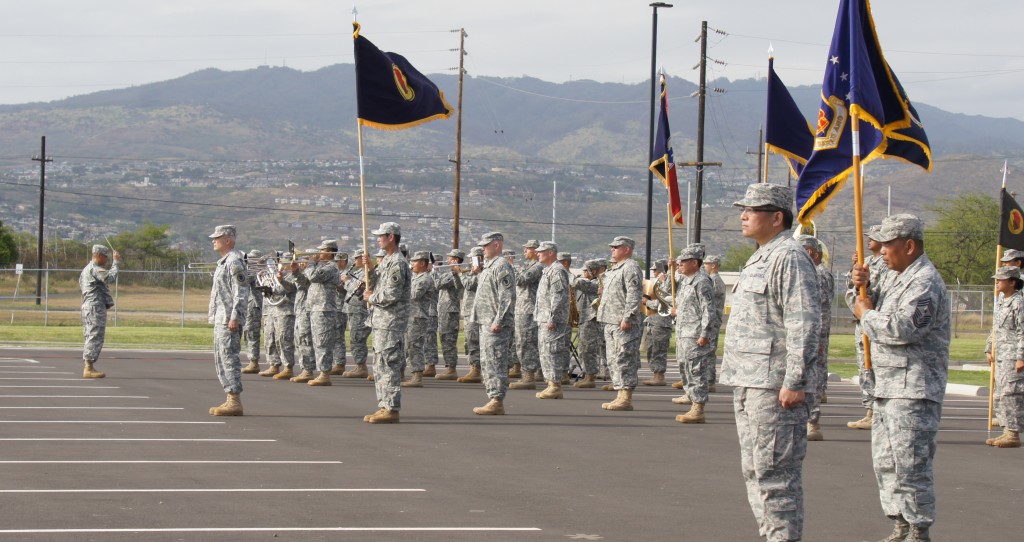 2015 Hawaii National Guard Transfer of Authority Ceremony