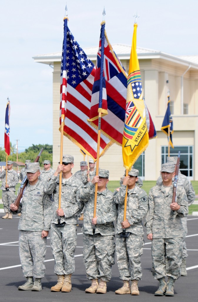 2015 Hawaii National Guard Transfer of Authority Ceremony