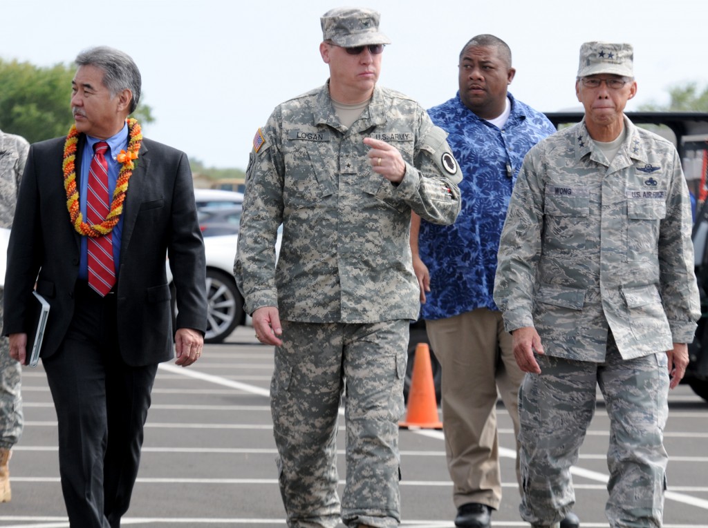 2015 Hawaii National Guard Transfer of Authority Ceremony