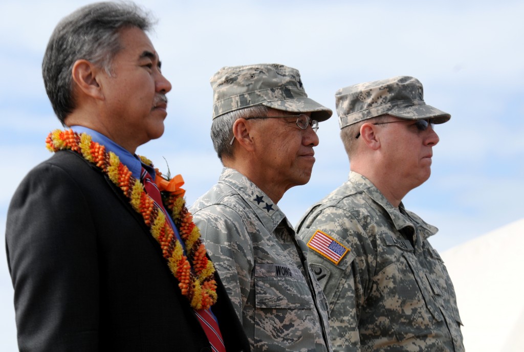 2015 Hawaii National Guard Transfer of Authority Ceremony