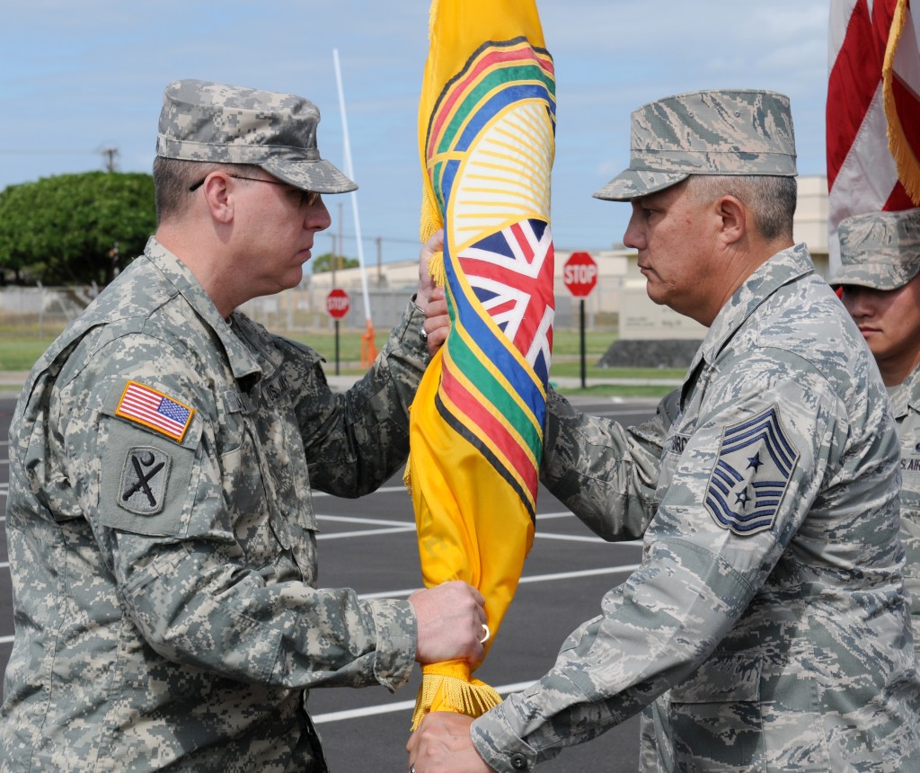 2015 Hawaii National Guard Transfer of Authority Ceremony