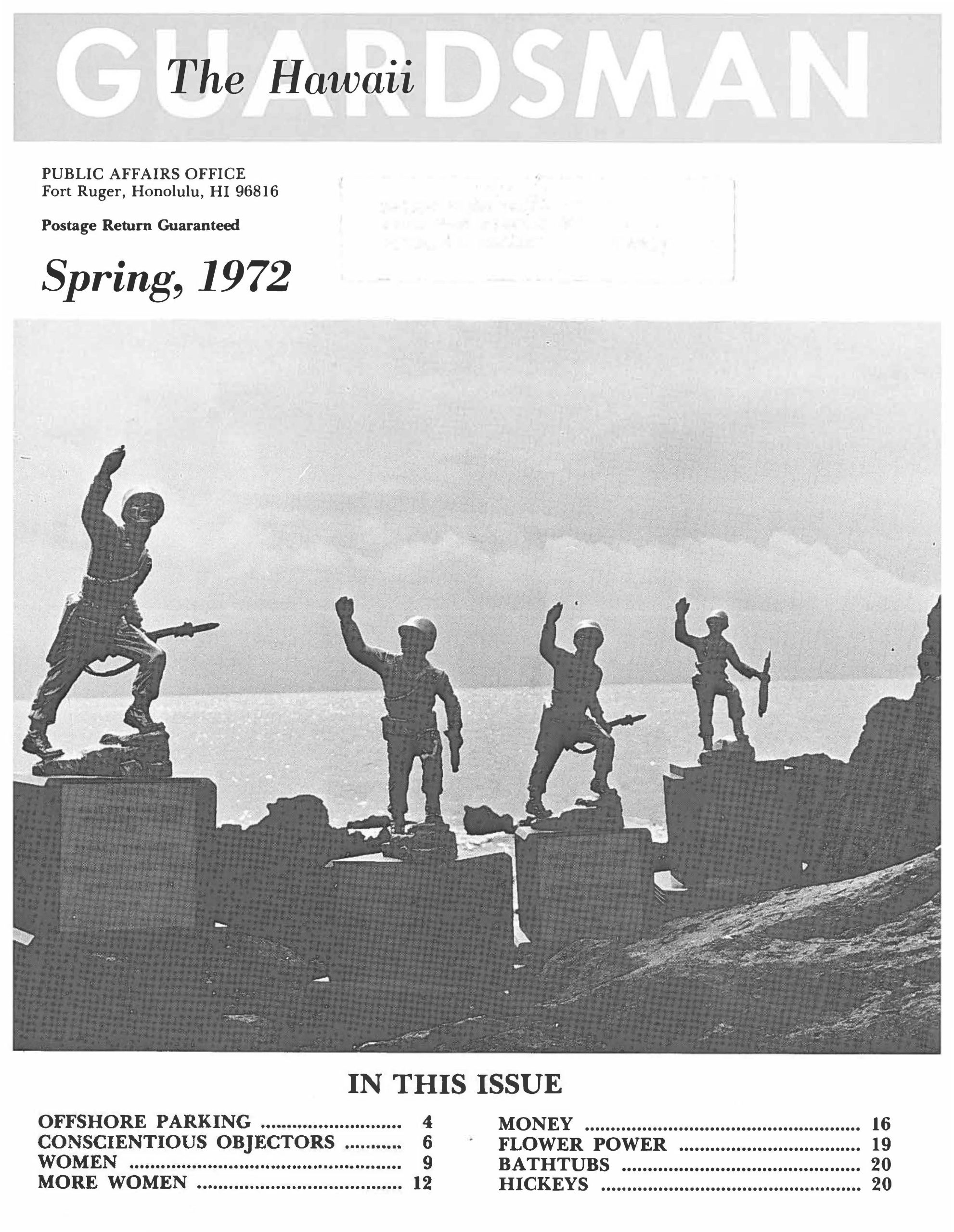 1972 Spring The Hawaii Guardsman