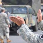 Hawaii Army National Guard soldiers augment the Honolulu Police Department's security and traffic control teams in Waikiki during the Asia Pacific Economic Cooperation Summit in November. Sgt. Katie P. Gray