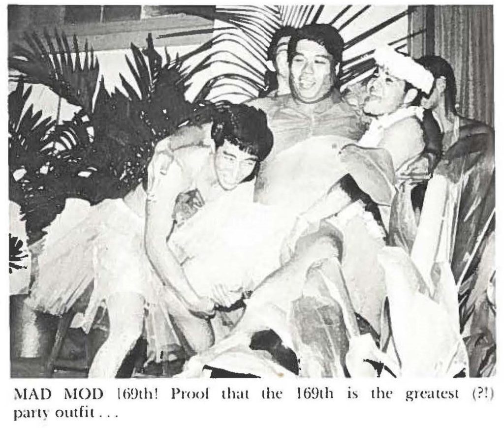 MAD MOD 169th! Proof that the 168th is the greatest (?!) party outfit ...