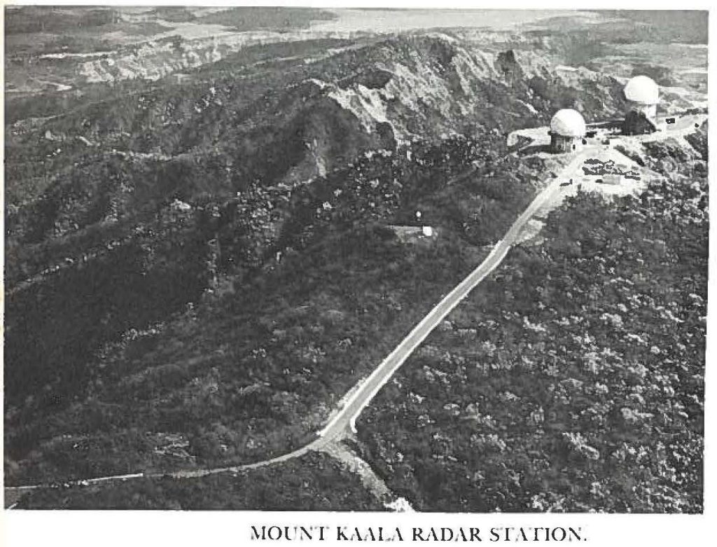 MOUNT KAALA RADAR STATION.