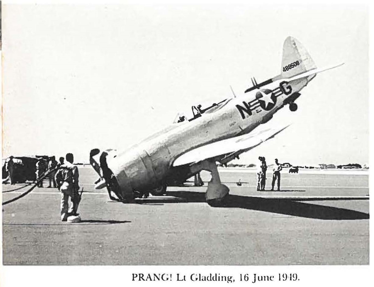 PRANG! Lt Gladding, 16 June 1949.