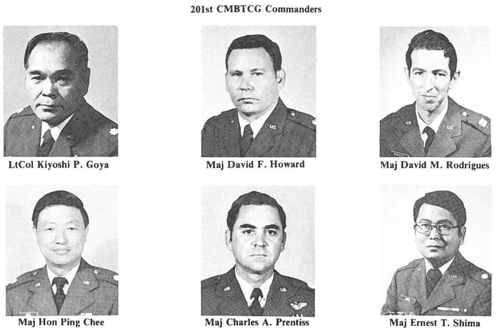 201st CMBTCG Commanders