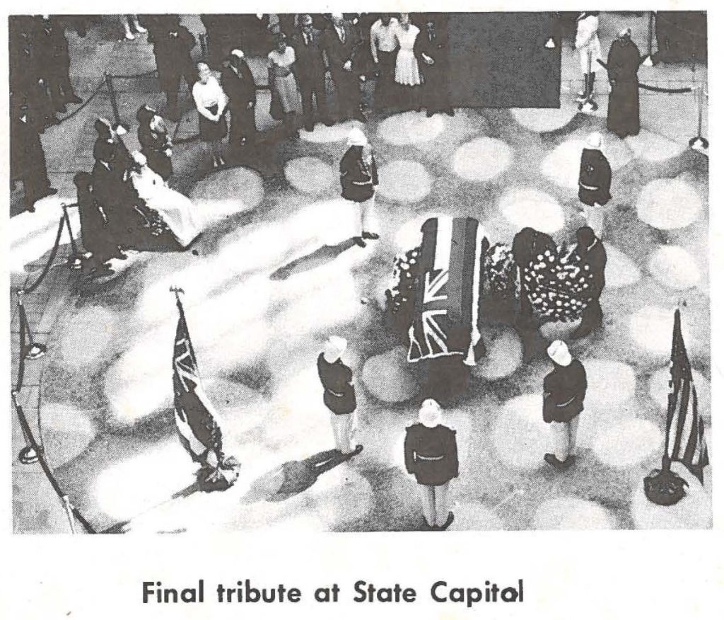 Final tribute at State Capitol