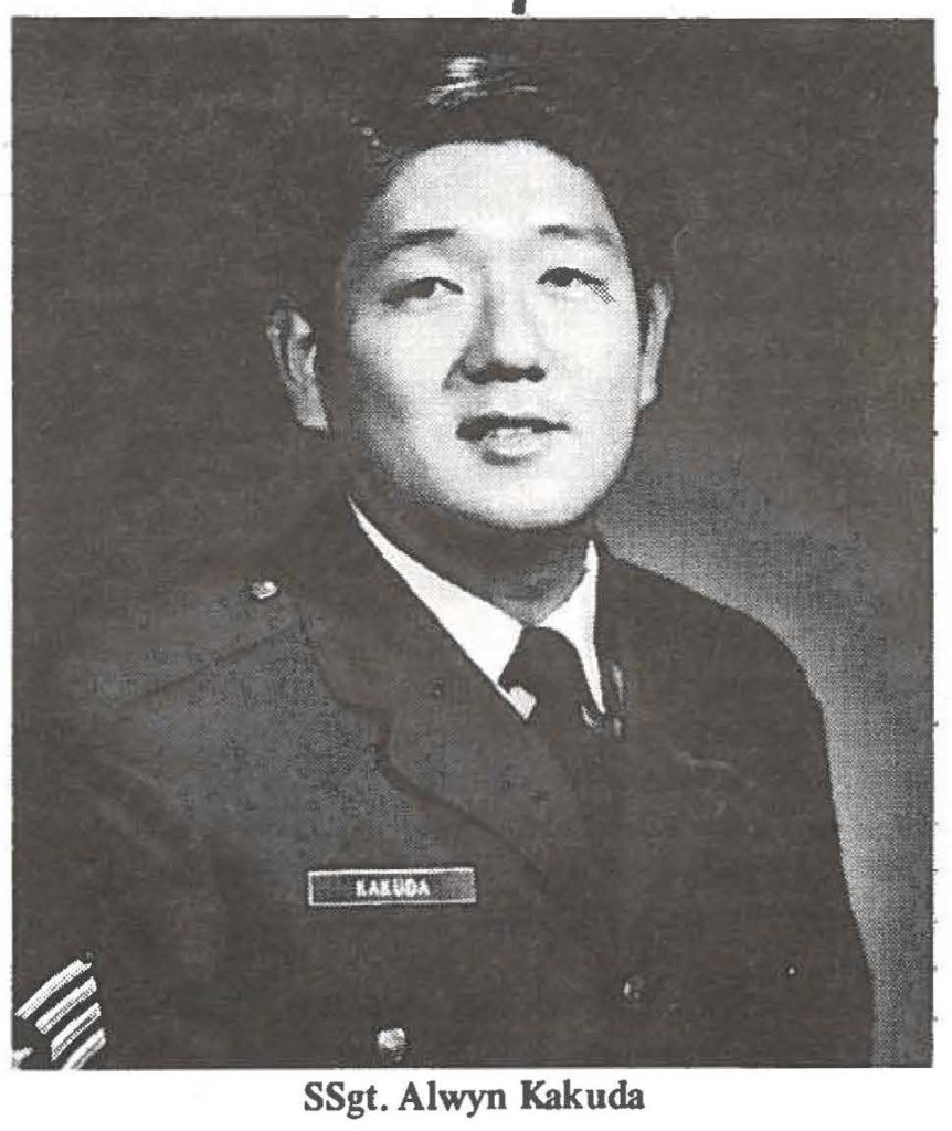 SSgt. Alwyn Kakuda